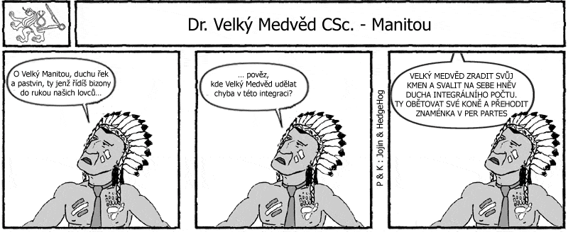 Studentův komiksový strip