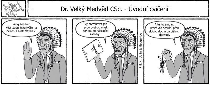 Studentův komiksový strip