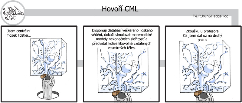 Studentův komiksový strip