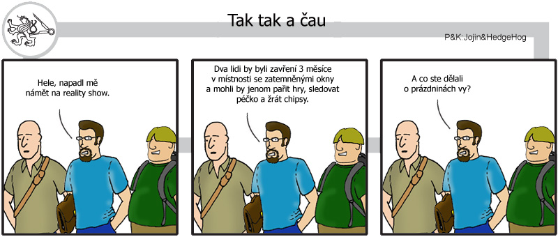 Studentův komiksový strip