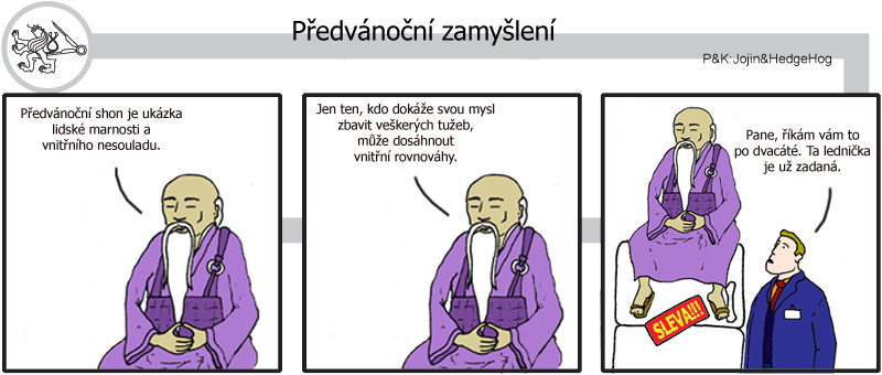 Studentův komiksový strip