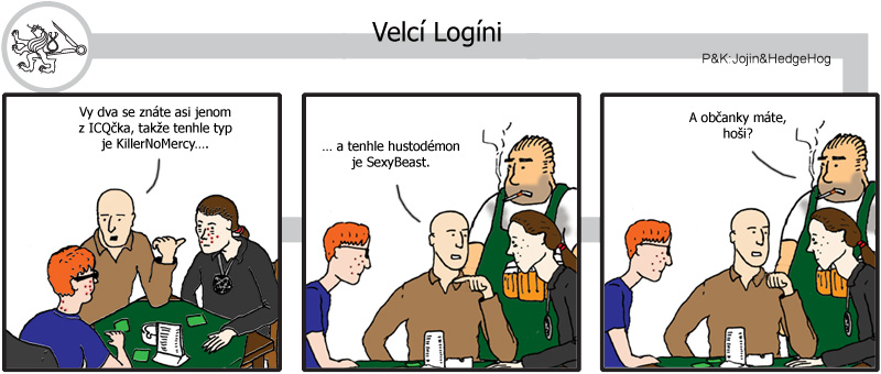 Studentův komiksový strip